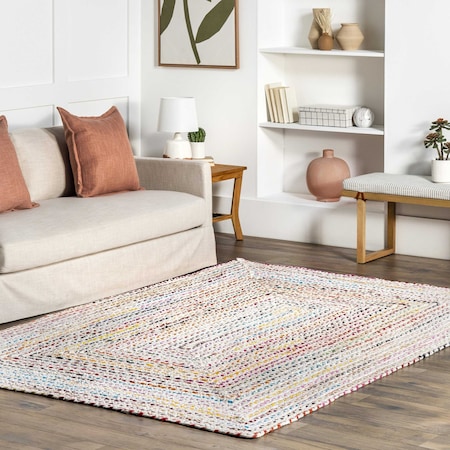 Nuloom Tammara Bohemian Hand Braided Area Rug 5ft x 8ft MGNM04C-508